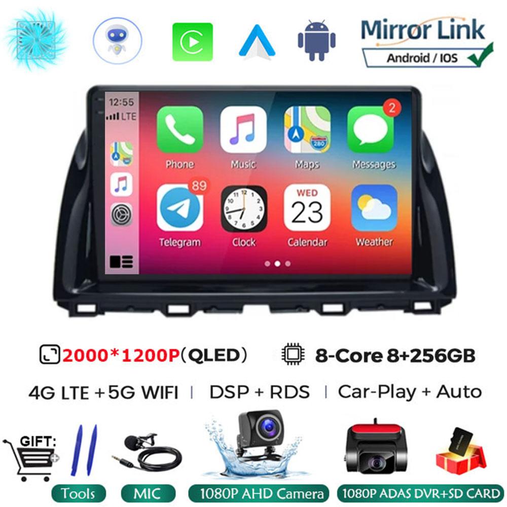 10.1"Android 14 Car Multimedia Vedio Player For Mazda CX5 CX-5 2012 - 2015 Car Autoradio Gps Navigation Stereo 2din HeadUnit 4G