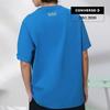 Converse Summer Short Sleeve Sneaker Tee Blue Uck177 Bir