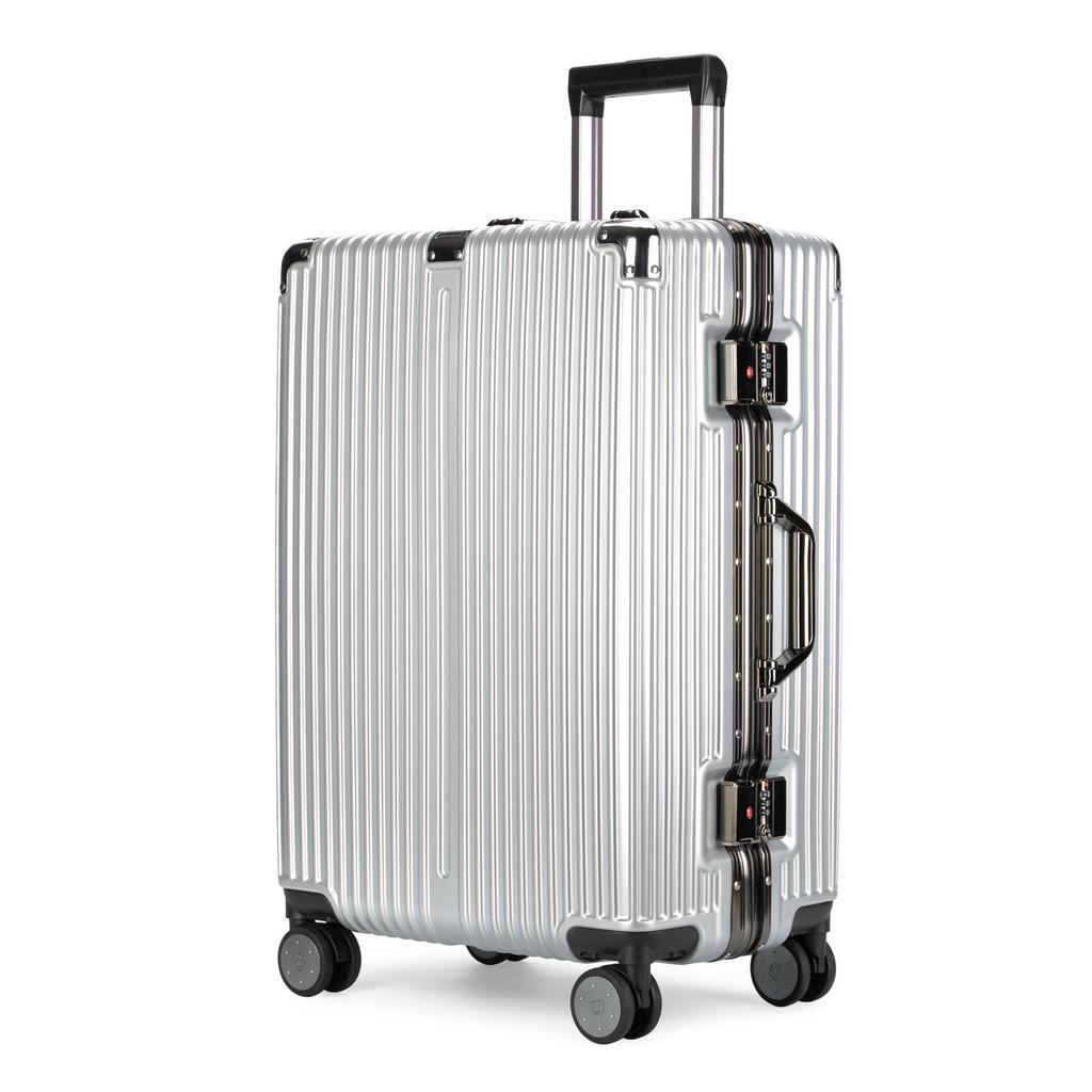 Premium 20-Inch Carry-On Suitcase with Universal Wheels and 24-Inch Aluminum Frame, Ideal for Female Students