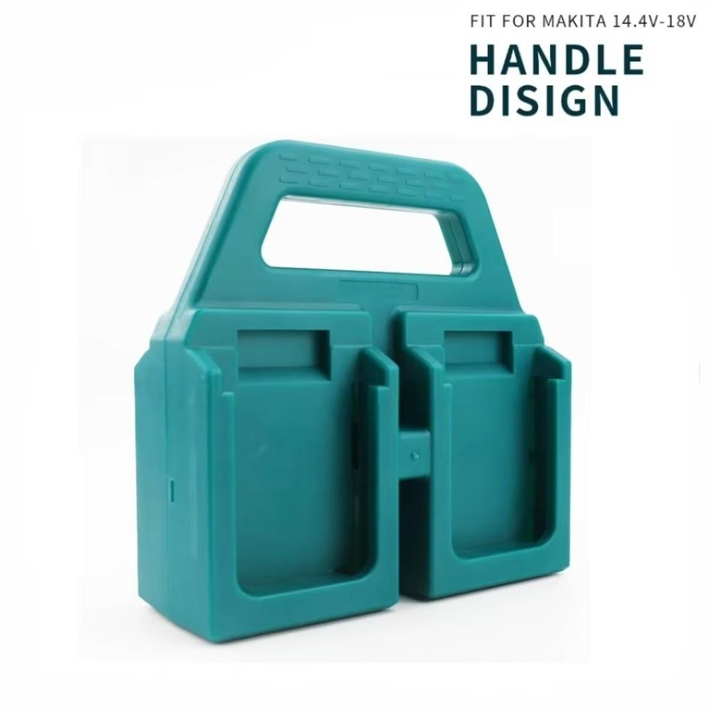 Portable Lithium Battery Storage Rack Handheld Storage Basket Battery Portable Stand Battery Base Bracket for Makita 18V Battery
