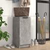 VidaXL Shoe Cabinet Concrete Grey 30x35x70 Cm Engineered Wood 811416