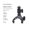 360-Degree Rotating Phone Holder with Strong Clamp for Motorcycles and Electric Vehicles