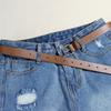 Spring And Summer Ladies Commuter Belt Simple Belt Men'S And Women'S Pin Buckle Women'S Accessories Belt Women'S