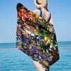 Owl's Wisdom: A Hero's Journey Beach Towel, Super Soft Microfiber, Gift for Her/Him, Birthday, for Pool, Beach, Travel, Home Decor Fan gifts