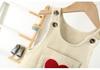 Korean-Style Kids Corduroy Overalls with Heart Embroidery - Unisex Jumpsuit 2026