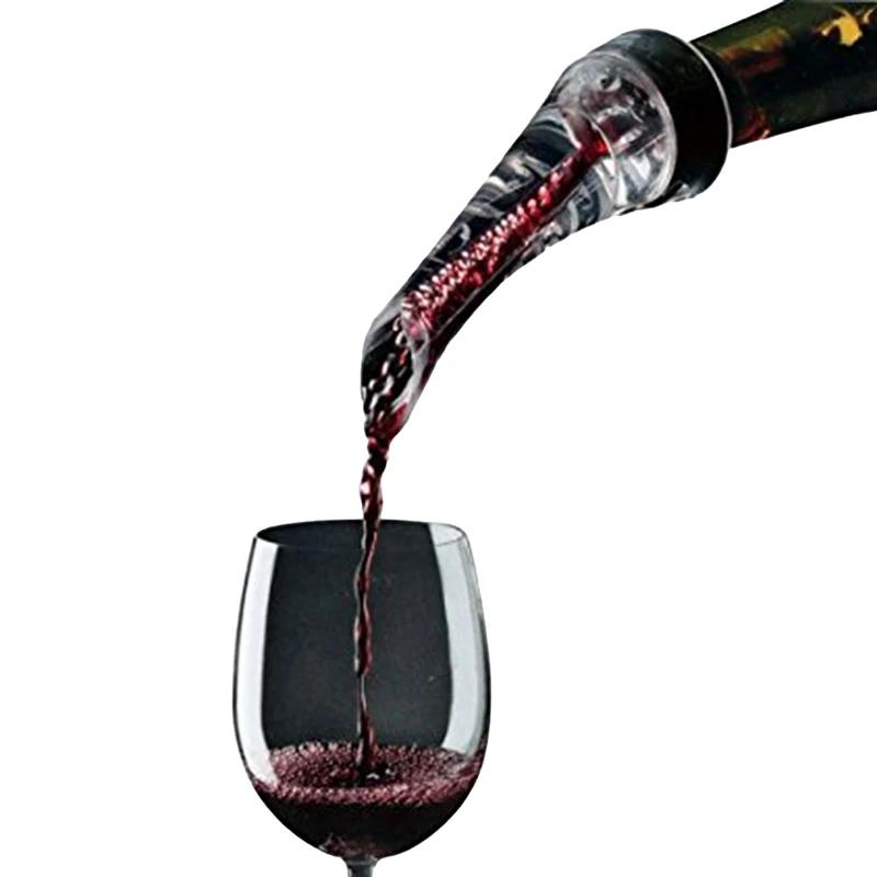 

Акриловий аератор для вина Наливник Premium Aerating Pourer Кришка графина для червоного вина Носик Пробка Горловина для пляшок Носик графина