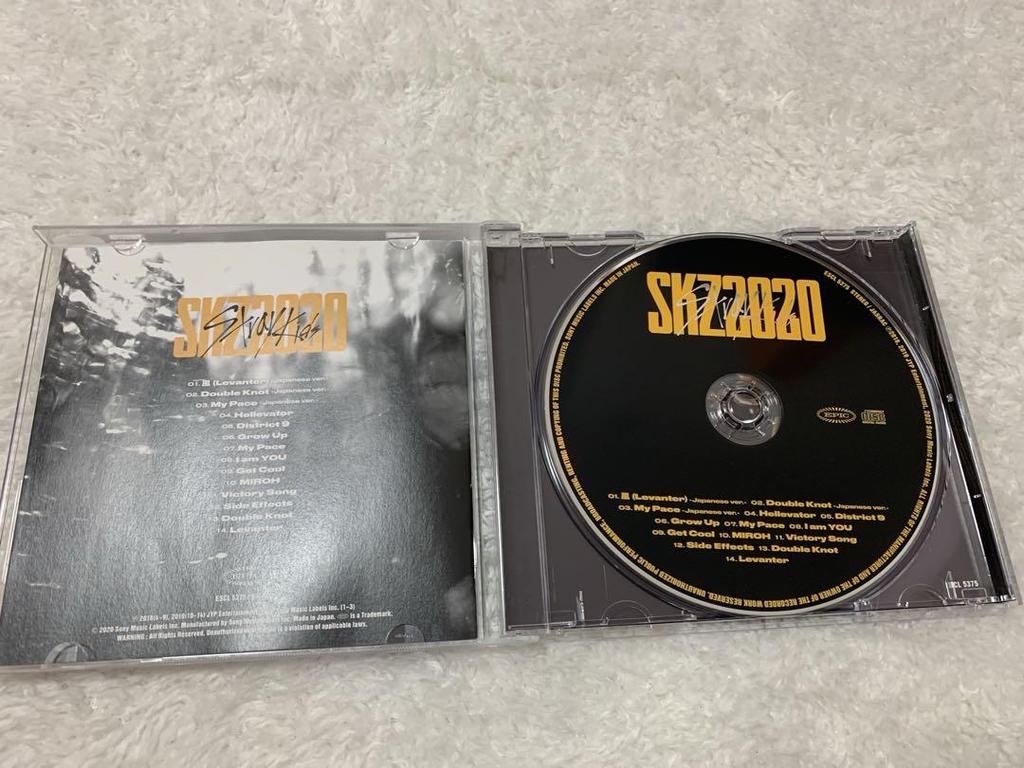 [USED] straykids 2020 CD with Reno trading card