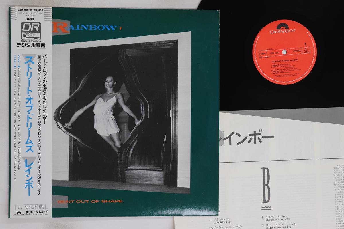 

LP Пластинка RAINBOW - Bent Out Of Shape 28MM0300 POLYDOR 1983 Япония Оби Рок Б/У