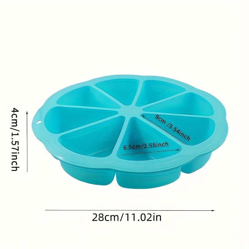 Silicone Triangle Cake Mold Set - Non-stick, 8-well Baking Pan for Brownies, Pancakes, Cupcakes,Etc. - Perfect for Weddings,Festivals and Daily Baking