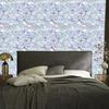 Iridescent glitter wallpaper light gray and blue 50x1000