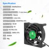 USB Mini Fan Cooling Fan DC 5V for PC TV Box Set Top Box Fan Silent Radiating 80x80x25mm With 30cm Cable