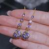 Simple Temperament Light Luxury Anti-lost Earrings Women's Fashion High Sense Tassel Versatile Super Fairy Personalized Earrings