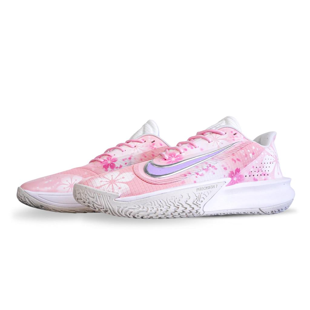 Nike Precision 7 Low top Basketball Shoes Unisex Pink FN4322-100(Team71-)