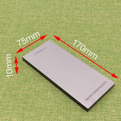 Doppelseitiger Diamant-Schärfstein Messerschärfer Körnung 80-3000# Schleifstein Diamantwerkzeuge Feinschleifen Wetzstein 170*75MM