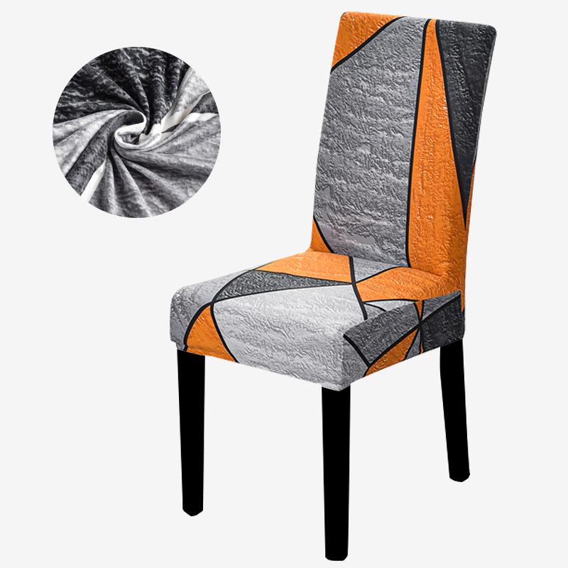 

Рождественский домашний декор, чехол на сиденье столовой, съемный, эластичный, моющийся, защитный чехол на сиденье стула, чехол на стул для праздничной вечеринки 1 piece