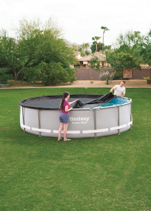 Couverture De Sécurité Pour Piscine Bestway 58037 / 24 Noir