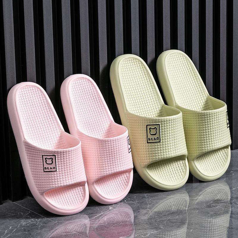 Домашние тапочки из ЭВА дезодорирующие летние мужские новые банные нескользящие женские прохладные тапочки 36-37 recommended to buy one size larger 1238₽