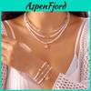 Summer Shell Jewelry With Alloy Necklace And Foot Chain For Women