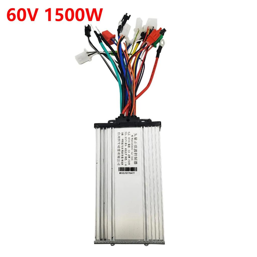 60V 1500W 2000W 72V Dreistufiger Variable Speed Vektor Sinuswellen-Controller für Citycoco Elektroroller Teile