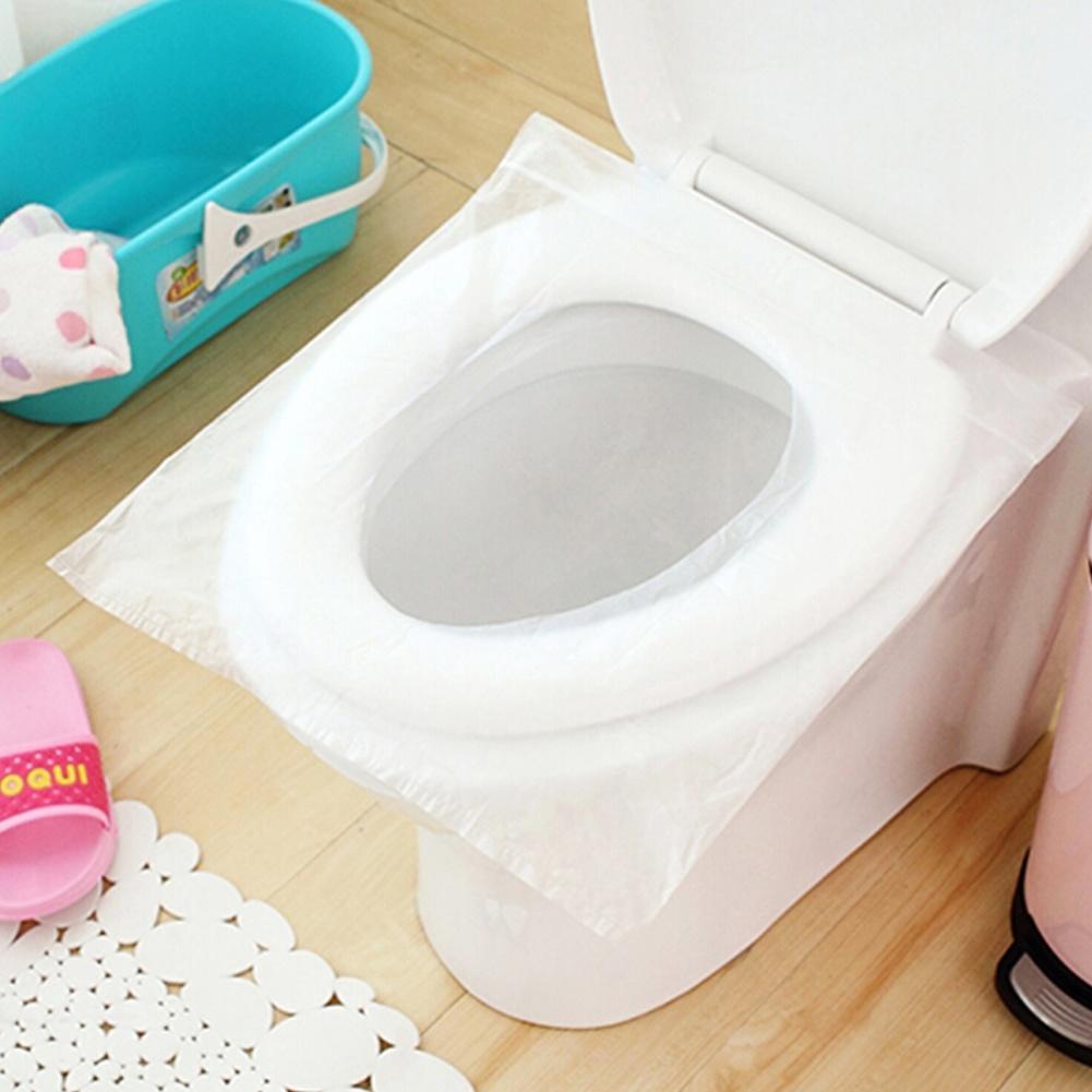 10 PCs Wc Sitzbezüge Papier Reise Biologisch Abbaubar Einweg Preis S N9Z8
