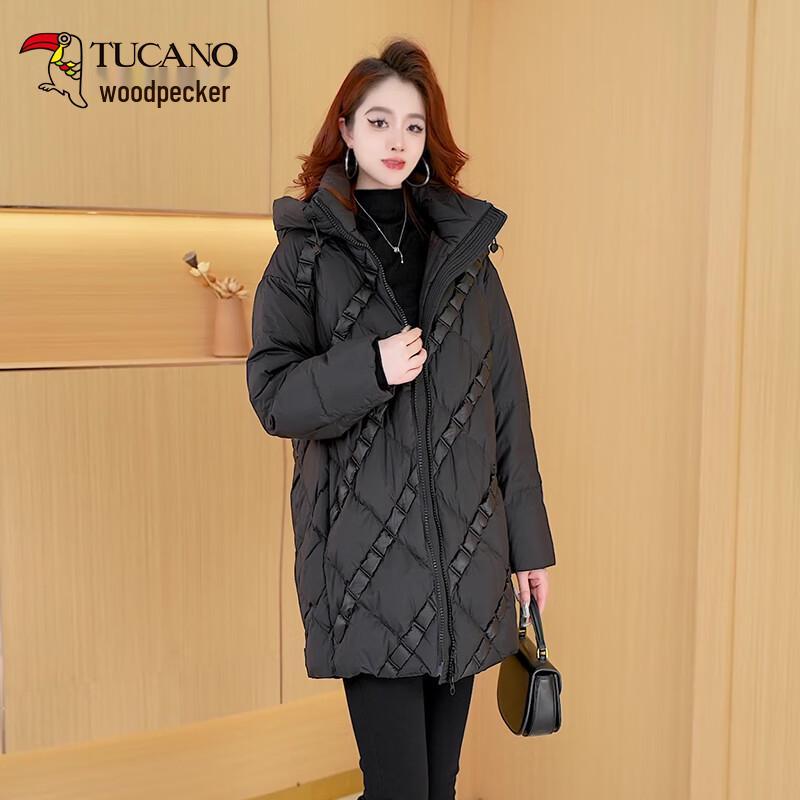 TUCANO Women's Thickened Loose-Fit Down Jacket