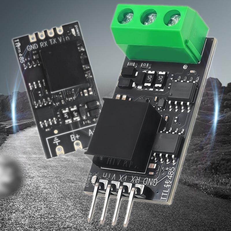 Lsolated Ttl To Rs485 Converter Module 3.3V/5V Auto Direction Switching High-Speed 2Mbps For Uart Serial Communication