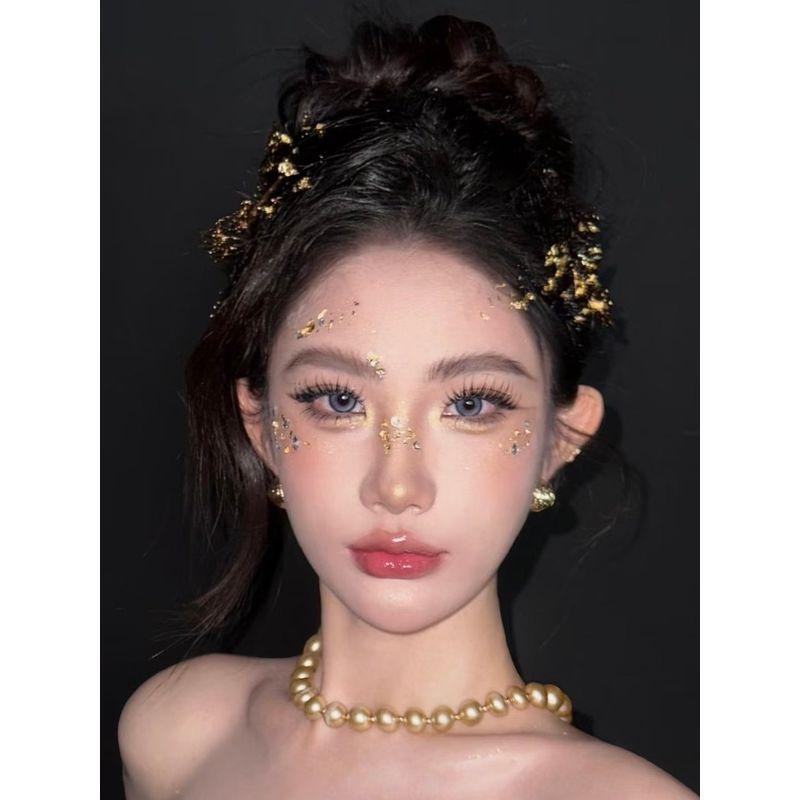 Baroque Greek Goddess Exotic Style Hair Accessories Golden Leaf Headband Crown Ethnic Style Princess European and American Headwear