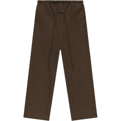 Textured Nylon Utility Pant Brown Men Bottoms 130HO244805F