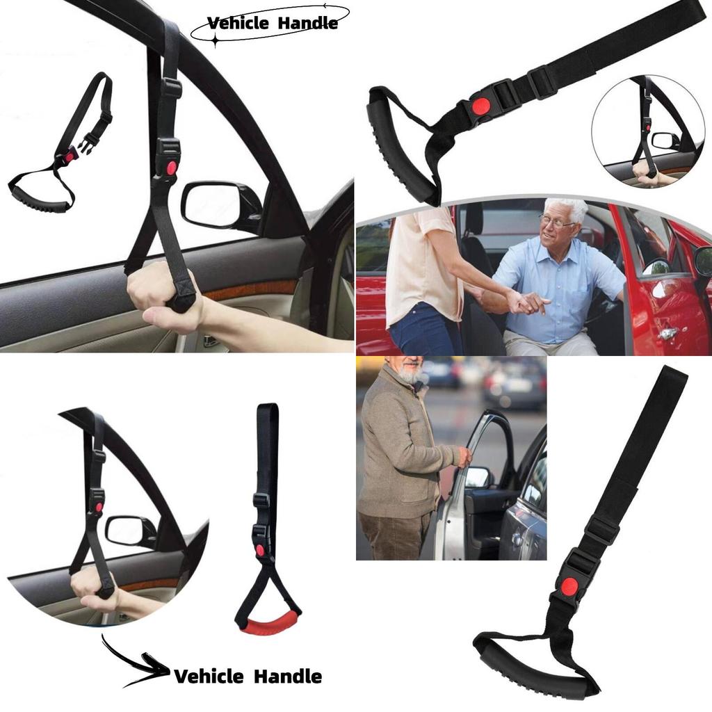 Adjustable Universal Car Handle With Safety Assist For Elderly Black 48cm/18.89in Size