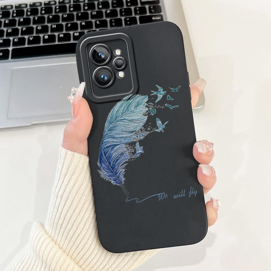 

Moon Night Gothic Style Phone Case For Realme GT2 Pro GT Neo 2 Neo 3T Neo 3 Neo 5 GT3 Back Cover Soft Silicone Bumper Coque Capa Realme GT3