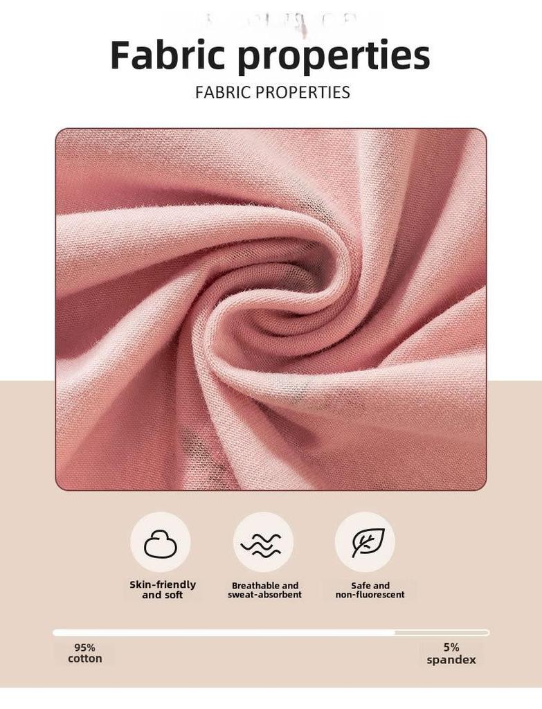 A-Class Summer Pure Cotton Antibacterial Tank Top for Girls and Infants