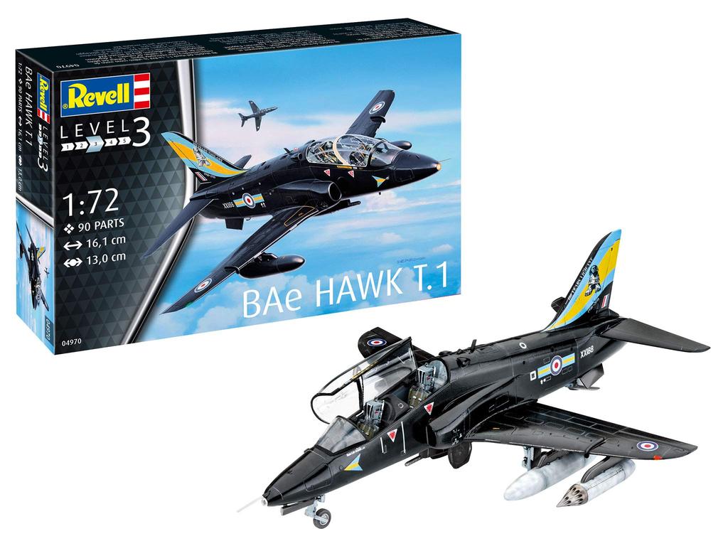 German Revell British BAE Hawk Plastic Model Kit 04970 1/72 T.1