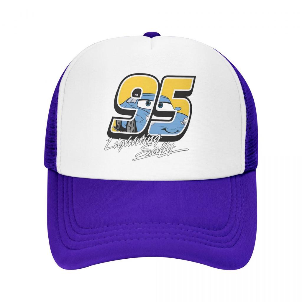 Lightning Sally Snd McQueen Accessories Mesh Trucker Hat Unisex Cooling Mesh-back Snapback Cap Vintage Adjustbale