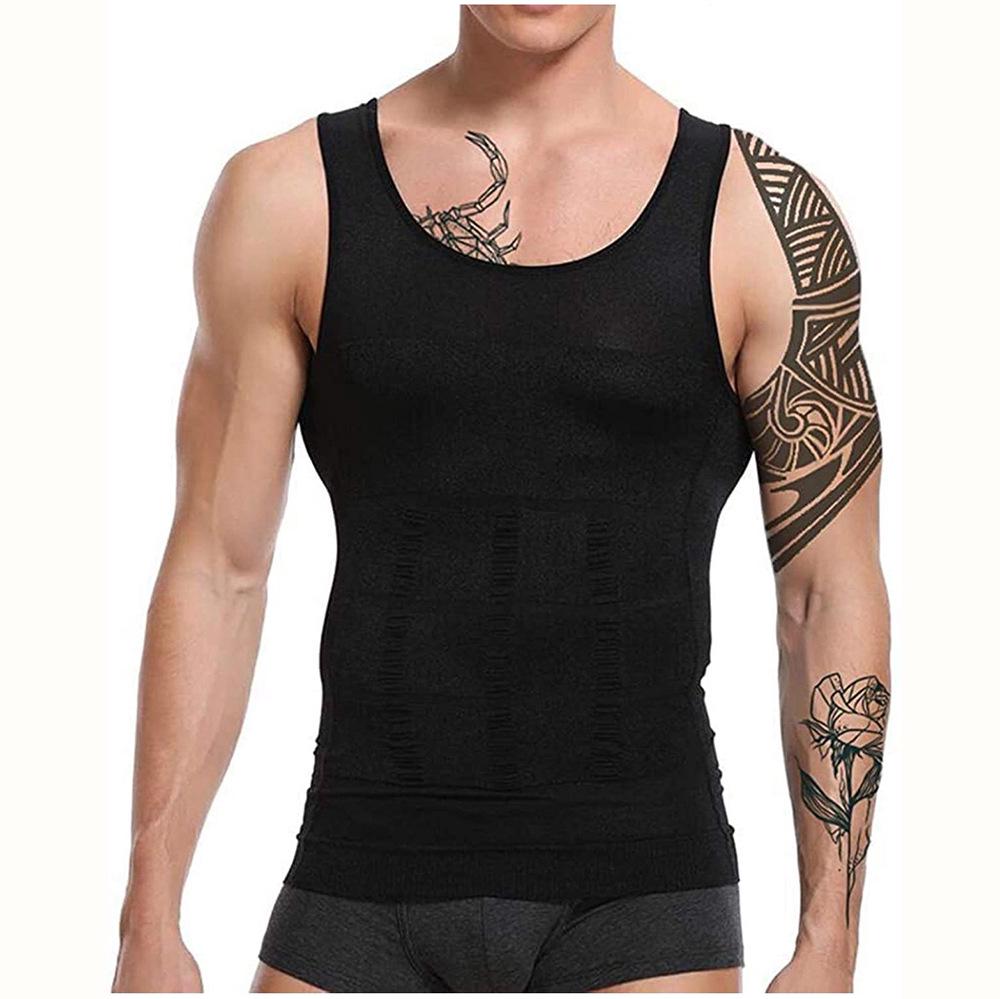 Men's Slimming Body Shaper Vest - Abdomen & Chest Control