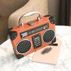 Radio Shaped Crossbody Bag for Women Shoulder Bag Handbag Evening Clutches Purse