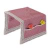 Multis Pocket Cotton Linen Refrigerator Cover Durables Washable Fabric Surfacee Protectors
