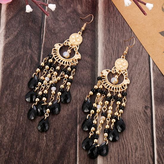 Krásné závěsné náušnice Antialergické korálky Vynikající