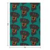 Doberman Throw Blanket Bed Fashionable Moving Summer Quilt Blankets