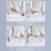 Large Foldable Crate Plastic Storage Box Collapsible Case Desktop Holder Cosmetic Storage Basket Home Office Organizer Container