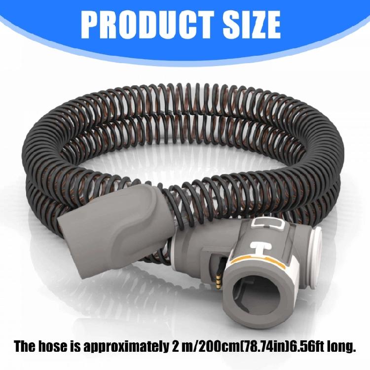 Flexible CPAP Hose Secure Connection Heated Tube Climateline Air Tubing Replacement for Air Sense 10 Accessories