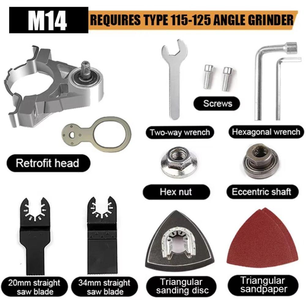 M10/M14 Thread M10 M14 Angle Grinder Accessory  Electric Trimming Machine