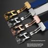 For HUBLOT BIG BANG Series Silicone Rubber Strap 27x17mm Convex Interface Watch Band Men Collapsible Buckle Bracelet Accessories