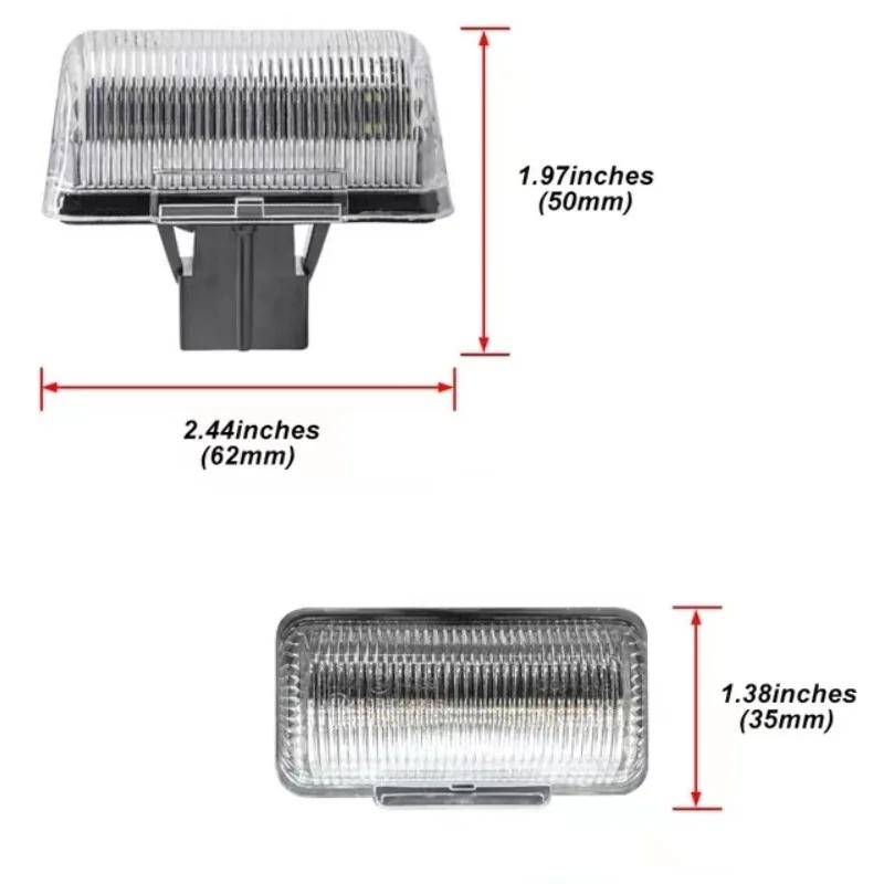 LED License Number Plate Light For Ford Transit MK4 MK5 MK6 MK7 1985-2013 For Ford Transit Connect 2002-2013 OEM#4388111
