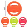 Bite Resistant Dog Flying Disc Pull Ring Toy Soft TPR Interactive Tug-of-war Toy for Outdoor Training Floating & Teeth Cleaning