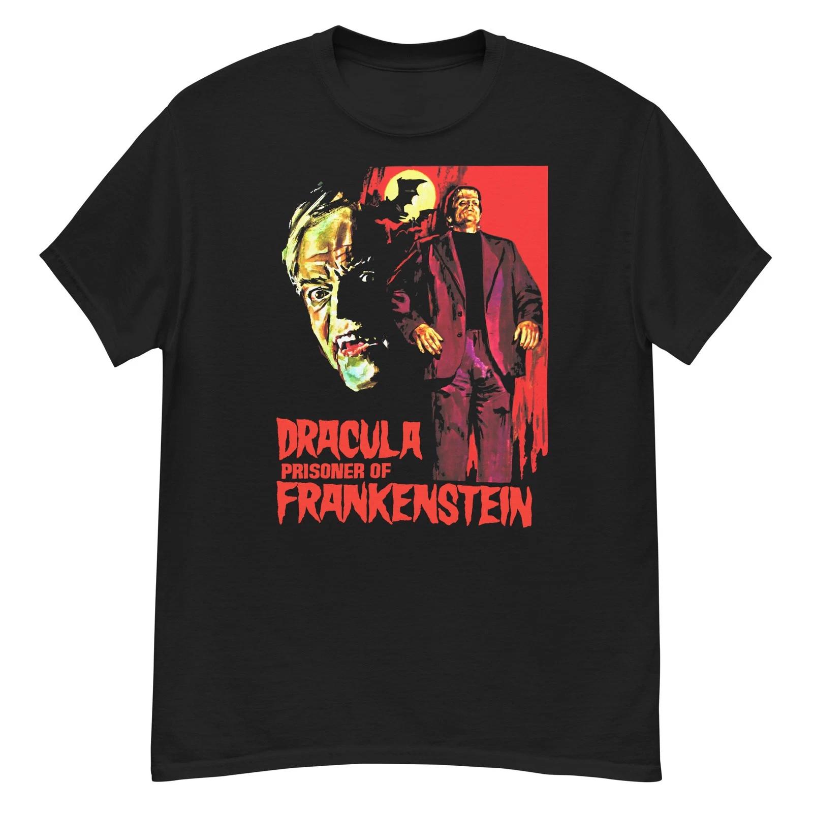 Dracula Prisoner of Frankenstein cult horror film fan art t-shirt XL