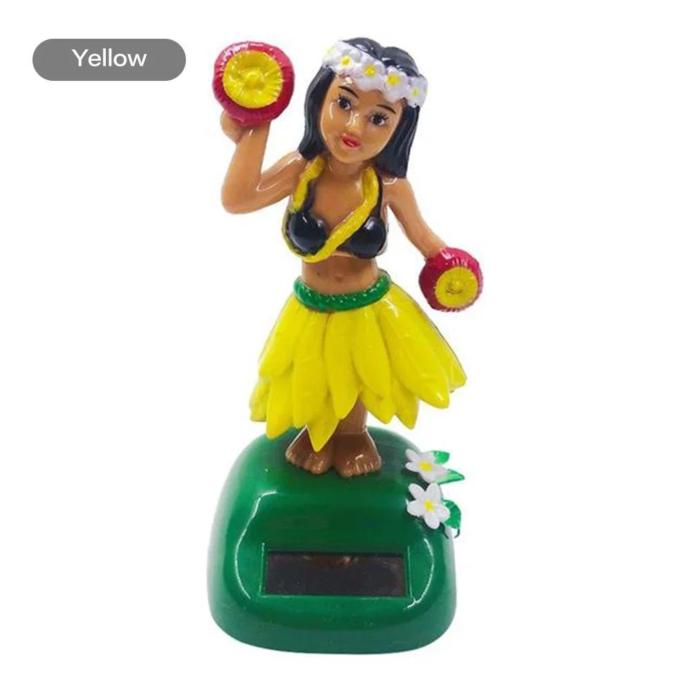 Mașină solară automată leagăn păpușă dansatoare bijuterii ornamente figurine pentru păpuși ornamente creative pentru fete în miniatură decorațiuni pentru casă