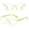 Online Classes Eye Protection Kids Glasses Comfortable Eyeglasses Ultra Light Frame Anti-blue Light