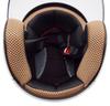 TNK Industries Speed Pit Free 51374 WL-303 Semi-Jet Helmet, Ivory, Ladies' (Under 57-58cm),
