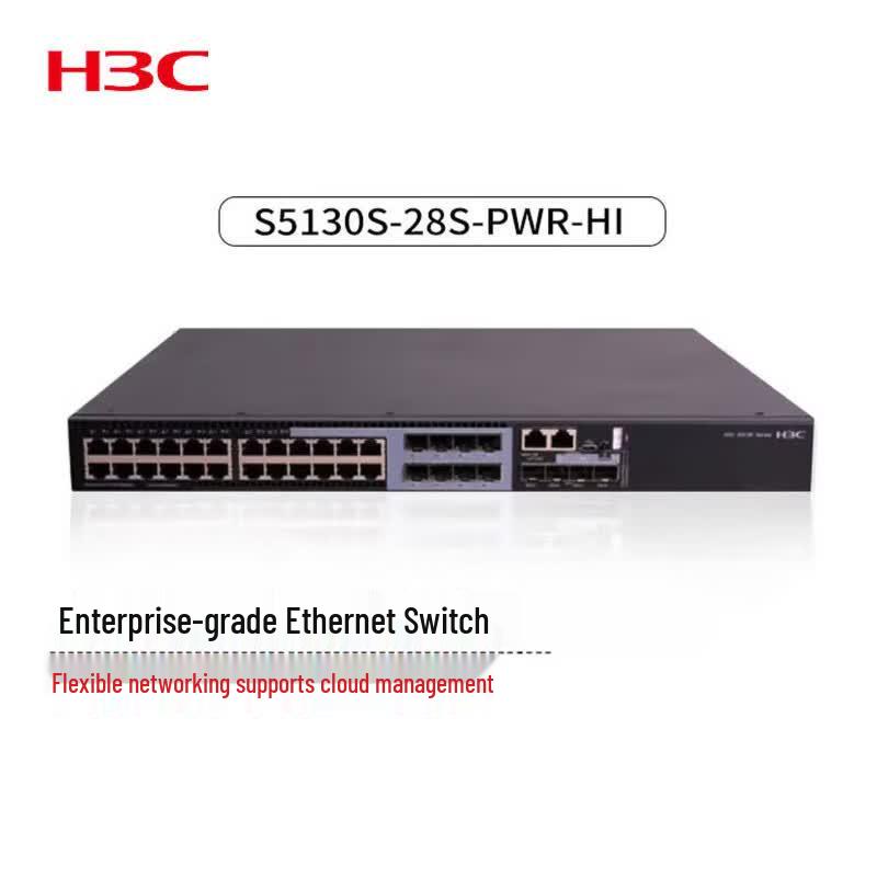 

H3C S5130S-28S-PWR-HI Enterprise Switch