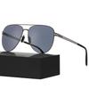 Óculos de Sol Aviador 3D 2024 de Nylon Fosco Polarizados Sem Parafusos